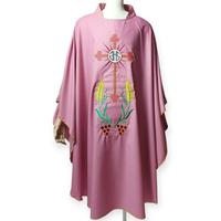 Gambar Kasula Imam Romo Katolik/Bordir/Kasula Pastor/Kasula Warna Pink dari Toko Katolik Christos undefined 3 Tokopedia