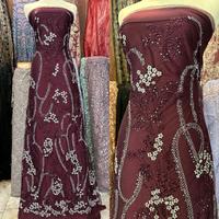 Gambar kain tille petunia with payet multitone dengan quality premium/bahan brukat kebaya pesta/kebaya wisuda/wedding dress/gaun pengantin/gaun pesta/tunik/gamis/seragam keluarga - taro, 0,50 dari modela textile undefined 1 Tokopedia
