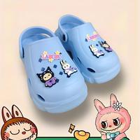 Gambar Sandal Baim LABUBU Sepatu Sandal Anak Perempuan 2-11 thn platform - Biru, 24/25 dari IntanSendals undefined 1 Tokopedia