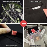 Gambar T-Shirt Black Clover - Asta X Liebe - Kaos Distro 100% Katun - Kain Combed 24s - Unisex Pria Wanita Dewasa - Tebal Nyaman Printing Anime & Japan Style - Baju Atasan Cowok / Cewek Sablon Keren Jepang Streetwear Digital - DS1331 - DS1073, 2XL dari cddy.id undefined 5 Tokopedia
