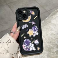 Gambar Casing Hp Untuk Infinix Smart 8 HD Smart 8 Pro 8 Plus 7 6 Plus Smart 5 6 Ram 3 Hot 10 Lite Tecno Spark Go 2024 Spark 20 20C 10 10C Camon 20 Pro POP 7 Pro Case Pola Kartun Astronot Kasing Cesing Silikon Softcase Anti-Sidik Jari Casing - Style1, Infinix Smart 8 dari RuddyCase undefined 3 Tokopedia