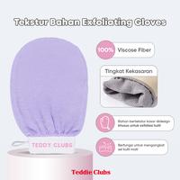 Gambar [BUNDLE HEMAT] Teddy Clubs Body Exfoliating Gloves | Bamboo Fiber | Alat Eksfoliasi Kulit | Exfoliating Skin | Kulit Kering | Strawberry Skin | Sarung Tangan Eksfoliasi | Alat Scrub Badan - ISI 2 [ EXFO GLOVES + BAMBOO FIBER] dari Teddie Clubs undefined 4 Tokopedia