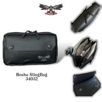 Gambar BOSHE Slempang Black 3 in 1, Hand bag Slimbag Pouchbag Pria / 34032 Hitam dari BOSHE INTERNASIONAL undefined 3 Tokopedia