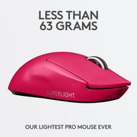 Gambar Mouse Gaming Wireless Logitech G-PRO X Superlight G PRO X Original - PINK dari Multifungsi ID undefined 4 Tokopedia