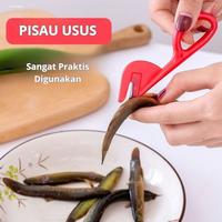 Gambar Pisau Pemotong Usus / Pisau Usus Ayam / Pisau Pembersih Usus Ayam Pisau Pembelah Perut Ikan Multifungsi X02 - Pisau USUS dari Swan House undefined 4 Tokopedia