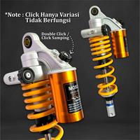 Gambar SHOCKBREAKER TABUNG ATAS ORIGINAL MOSCOW TABUNG ATAS DOUBLE CLIK VARIASI SHOCK BREAKER BELAKANG KLIK VARIASI UKURAN 330mm PNP MATIC FREE DUS PREMIUM HIGH QUALITY VARIO 125 , VARIO 150 , GENIO , FAZZIO , SCOOPY , ALL MIO , ALL BEAT , LEXI , X RIDE JZQ-46 - SHOCK MOSCOW TAB ATAS JZQ-46 KUNING 330MM dari MODIFIKASI CLUB undefined 4 Tokopedia