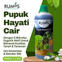 Gambar Pupuk Organik Cair Hayati RUMOS 1 Liter - Dengan 5 Agen Mikroba Aktif Beri Nutrisi Tanaman dari Ladang Organik undefined 3 Tokopedia