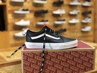 Gambar Vans Old Skool (OTW Webbing) Black/Leather. - black white, 42 dari Seija Company Store undefined 3 Tokopedia