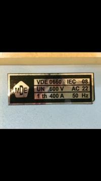 Gambar Ohm saklar mde / gz / tuas pln genset / cos mde 400a 400 ampere dari wewe electric undefined 3 Tokopedia