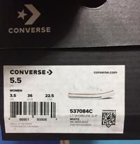 Gambar Sepatu / sneakers converse all star original wanita size36 warna putih dari hellohunny18 undefined 5 Tokopedia
