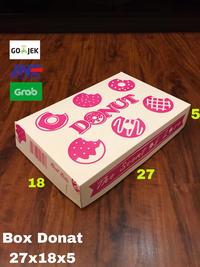 Gambar Bungkus Donat 27x15x8 Kotak Donut Box Donat Dus Makanan Kemasan Kue dari Bungkusmu undefined 1 Tokopedia