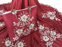 Gambar Mukena Zaida (Maroon) dari Kyera Mukena undefined 3 Tokopedia