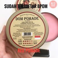 Gambar DOM POMADE GREASER DEVIL MEDIUM OILBASED OIL BASED 100 GRAM FREE SISIR dari RedPomade undefined 2 Tokopedia