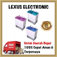 Gambar MESIN CUCI 2 TABUNG MURAH | MESIN CUCI SANKEN | TW-7701 | TW7701 - 7kg dari lexus elektronik mall undefined 1 Tokopedia