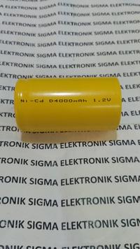 Gambar BATERAI / BATERAY / BATTERY RECHARGE D 1,2V 4000MAh dari SIGMA-COM undefined 1 Tokopedia