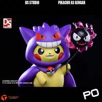 Gambar Resin Action Figure Anime Pokemon DS Studio - Pikachu as Gengar dari Toyasha undefined 2 Tokopedia