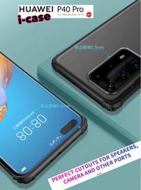 Gambar Case Huawei P40 Pro Matte Frosted Series Hybrid Crack Anti-scratch dari i-case undefined 4 Tokopedia