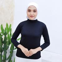 Gambar RiIFANYHIJAB Manset Baju Inner Basic Wanita Blouse Hijab Outfit Grey Maroon Muslim Nyaman Pink Navy - Coksu dari Rifany Hijab_NEW undefined 5 Tokopedia