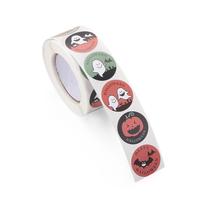 Gambar YANN Party Supplies Halloween Stickers Pumpkin Paper Seal Labels dari Porwanto shop undefined 4 Tokopedia