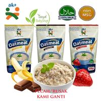 Gambar Makanan Bayi Organik -) Aiko Oatmeal Buah Untuk Makanan Pendamping AS - Coklat dari mamaina store undefined 1 Tokopedia