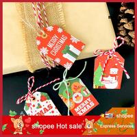 Gambar MS 144Pcs ristmas Kraft Paper Tags Gift Labels Cards DIY Hanging dari Rivangga Store undefined 1 Tokopedia