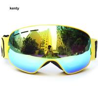 Gambar KT★Skiing Anti-Fog UV Protection Unisex Goggles Eyewear Outdoor dari Rivangga Store undefined 2 Tokopedia