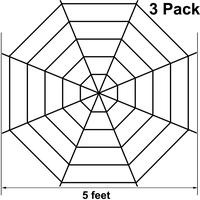 Gambar good product -5 Feet Spiderweb Large Spider Web Halloween Cobweb dari Rivangga Store undefined 2 Tokopedia