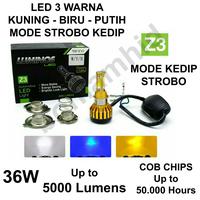 Gambar Lampu Motor LED SUPRA X 125 FI LUMINOS Z3 3warna Kuning Biru Putih dari bohlamhid undefined 1 Tokopedia