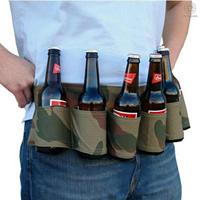 Gambar OUGO- Tas Pinggang Tempat Botol / Kaleng Bir/Minuman Bersoda 6-Slot dari LEEGRANDEUR undefined 3 Tokopedia