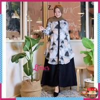Gambar GV034 GROSIR - Baju Gamis ATIKA Dress wanita Baju Muslim Lebaran Gamis dari berkahollshop1 undefined 4 Tokopedia