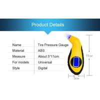 Gambar Alat Ukur Tekanan Ban Mobil Digital Tire Gauge Barometers L300 dari AndrieRock undefined 3 Tokopedia