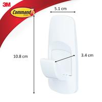 Gambar 3M Command Jumbo Utility Hook, 17004, Menahan hingga 3.4kg, 1 pak dari 3M Indonesia Official undefined 3 Tokopedia