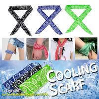 Gambar KT Body Ice Cooling Bandana Scarf Wrap Headband Summer Outdoor dari nazra0418 undefined 4 Tokopedia