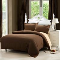 Gambar AN Honana WX-8368 4Pcs Solid Color Bedding Sets Duvet Cover dari All Night Import undefined 4 Tokopedia