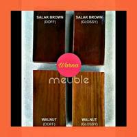 Gambar Almari Pakaian 4 Pintu Warna Putih Lemari Kayu Jati Simpel Free dari TOKO TEMPAT MEBEL JEPARA ASLI undefined 4 Tokopedia