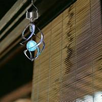 Gambar AN LED Solar Power Wind Chime Spinner Light Outdoor Hanging dari All Night Import undefined 1 Tokopedia