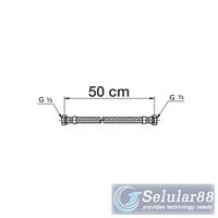Gambar Toto T050005 Selang Fleksibel Wastafel Kloset 50cm ORIGINAL ORI RESMI dari Selular88 undefined 2 Tokopedia