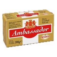 Gambar Ambassador unsalted Butter President 200 gram dari INDOFRUIT SHOP undefined 1 Tokopedia