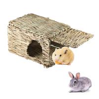 Gambar HO- Rabbit Straw House Natural Grass Cage Hut Pet Small Animal dari DAUN LOMBOK undefined 1 Tokopedia