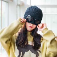 Gambar Topi Skiing Topi dengan Kacamata Hitam Bahan Wol Musim Dingin Skiing dari Tokos3dia undefined 5 Tokopedia
