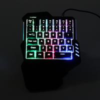 Gambar 34 Keys Satu Keyboard Handed Permainan Mini LED Backlit dari naturallimits undefined 3 Tokopedia