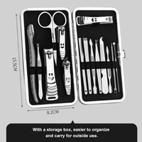 Gambar Df812 Alat potong kuku gunting kuku lengkap 15 set menicure pedicure s dari Difa Shopping 1 undefined 3 Tokopedia