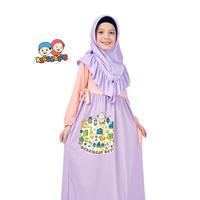 Gambar Gamis Kaos Anak Raggakids RG-40 dari KEDAI BERKAH ONLINE SHOP undefined 1 Tokopedia