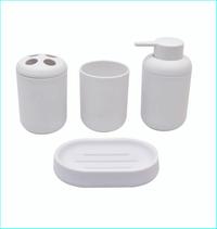 Gambar Kris Set Aksesoris Kamar Mandi B 4 Pcs - Putih dari Gudang ABR undefined 1 Tokopedia