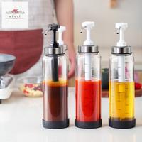 Gambar Botol Dispenser Saus / Sirup / Minyak Zaitun Bahan Kaca Dengan Pompa dari SezitisiShop undefined 2 Tokopedia