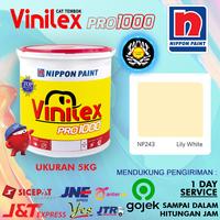 Gambar CAT AIR TEMBOK NIPPON VINILEX 5KG NP243 LILY WHITE GADING MEDAN BINJAI dari Cat Bagus Medan - Sapporo Spray Indonesia undefined 1 Tokopedia
