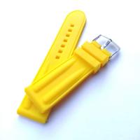 Gambar 24mm Strap Rubber Silicone Karet Yellow limited edition dari M.Rafan Abrisam undefined 5 Tokopedia