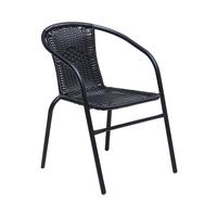 Gambar INFORMA - SET MEJA DAN KURSI OUTDOOR - YOLORADO TABLE + CHAIR BLACK dari Benzaa shop undefined 4 Tokopedia