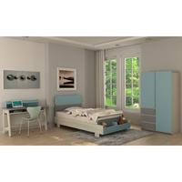 Gambar INFORMA SET KAMAR TIDUR ANAK + MATRAS PHOENIX BED SET BLUE dari Benzaa shop undefined 2 Tokopedia