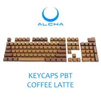 Gambar ALCHA KEYCAPS PBT COFFEE LATTE DOUBLE SHOT BACKLIT OEM PROFILE 104 KEY dari aksesories komputer_NEW undefined 1 Tokopedia